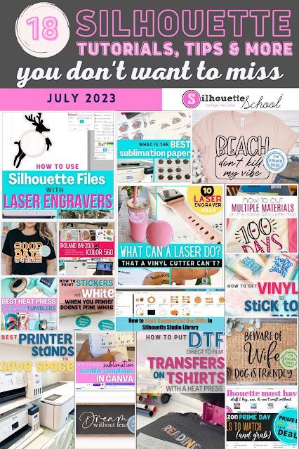 I've wrapped up all of my July blog posts up into one blog post in case you missed any of them! Check them all out here. Silhouette Cameo Tutorials, Siser Juliet, Silhouette Cameo Beginner, Stained Glass Window Clings, Vinyl Projects Silhouette, Silhouette School Blog, Free Silhouette Cut Files, Arabesque Tile, Silhouette School