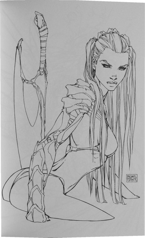 Character Sketches, Turner Sketchbook, Michael Turner Art, Michael Turner, Adult Coloring Designs, Comic Drawing, Comic Movies, Comic Illustration, Comic Artist