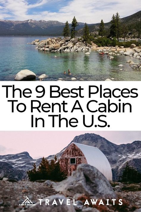 Vacations In The Us, Best Places To Vacation, Adventure Tourism, Places To Rent, Cabin Vacation, Outdoor Vacation, Dream Vacations Destinations, Mountain Vacations, Summer Nature