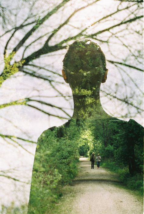 Nature, Multiple Exposure Photography, Double Exposure Art, Double Exposure Portrait, Poesia Visual, Double Exposure Photography, Experimental Photography, Exposure Photography, Multiple Exposure