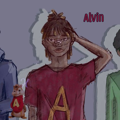 🐿️ Little sketch of Alvin and the Chipmunks • Human Version 🐿️ • It’s pretty easy to figure out which one is my fav! • • Time • 4h • • Tags • #digitalart #procreate #characterdesign #characterart #ocdrawing #myoc #digitalartist #alvinandthechipmunks #alvin #simon #theodore #fanart Alvin And The Chipmunks Fanart Human, Alvin And The Chipmunks Human, The Chipmunks Fanart, Alvin And The Chipmunks Fanart, Theodore Chipmunk, Alvin Simon Theodore, Human Version, Oc Drawings, Alvin And The Chipmunks