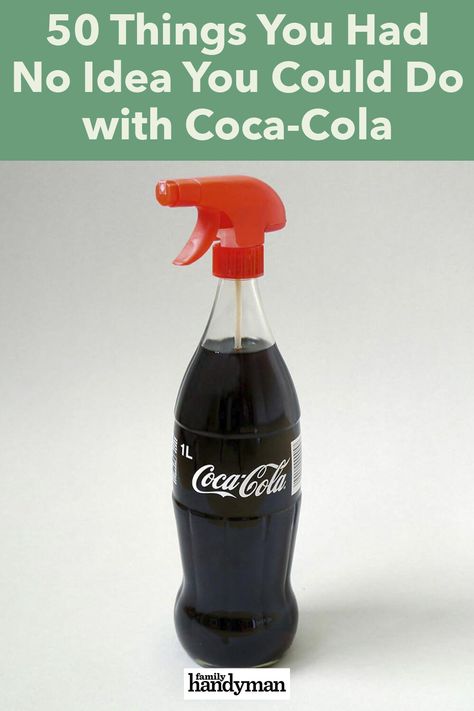 50 Things You Had No Idea You Could Do With Coca-Cola Cleaning With Coke, Coca Cola Recipes, Cola Recipe, Cocoa Cola, Vinegar Cleaner, Coca Cola Can, Coca Cola Bottles, Coke Cola, Oral Care Routine