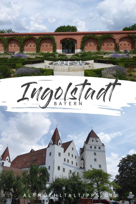 Entdecke Ingolstadt in Bayern: 19 Orte, die du besuchen solltest und Dinge, die du in der Stadt während deines Aufenthalts (z.B. während der Bundesgartenschau) unternehmen kannst. Instagram, Bavaria, Germany, History, Ingolstadt, Travel, Going Away, Travel Inspo, Instagram Story