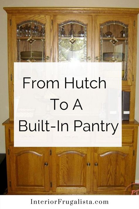 Diy Furniture Building, Built In Pantry, Painting Concrete Porch, Pantry Makeover, Concrete Porch, Gym Room, Diy Furniture Renovation, Furniture Rehab, Repurposed Furniture Diy