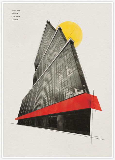 Weimar, Walter Gropius, Berlin Architecture, Poster Grafico, Cv Inspiration, Poster Graphic Design, Graphisches Design, Bauhaus Art, Bauhaus Poster