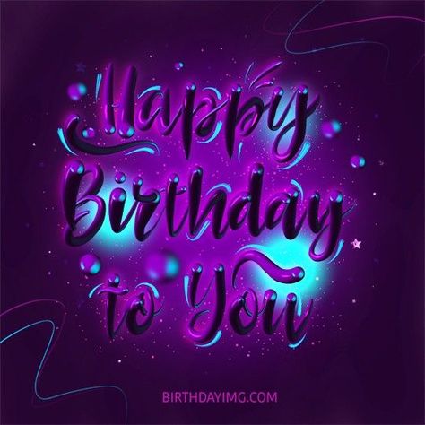 Happy Birthday Purple, Happy Birthday Image, Purple Birthday Card, Special Happy Birthday Wishes, Purple Happy Birthday, Birthday Purple, Happy Birthday Mother, Birthday Wishes Greetings, Birthday Image