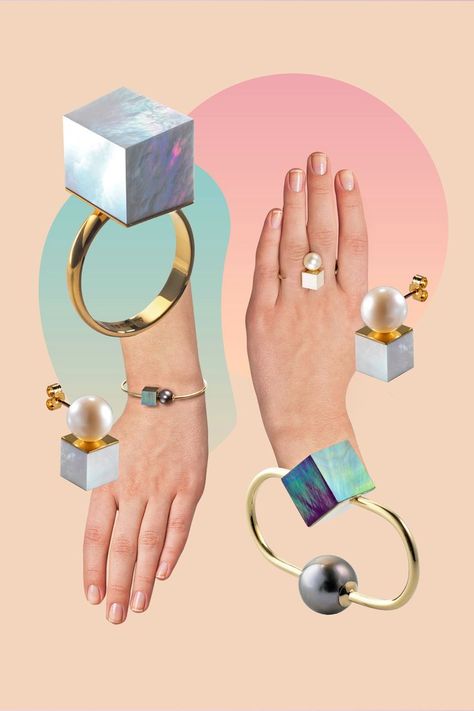 Conceptual Jewelry, London Collage, Collage Photography, Collage Jewelry, Jewelry Store Design, Jewelry Photography Styling, Jewelry Magazine, Jewelry Illustration, Jewelry Ads