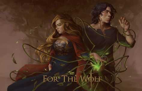 ArtStation - For The Wolf by Hannah Whitten, Jaria Rambaran For The Wolf Fanart Hannah Whitten, For The Wolf Hannah Whitten, Hannah Whitten, Wolf Fanart, Book People, Fantasy Novel, Writing Poetry, Reading Journal, Nerd Alert