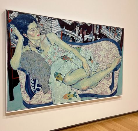 Fighting the Male Gaze — The Modern’s Arresting New Art Exhibit Showcases “Women Painting Women” in a Fort Worth Groundbreaker Shapes In Perspective, Hope Gangloff, The Male Gaze, Male Gaze, Modern Art Museum, Painting Women, Women Painting, Art Exhibit, Arte Inspo