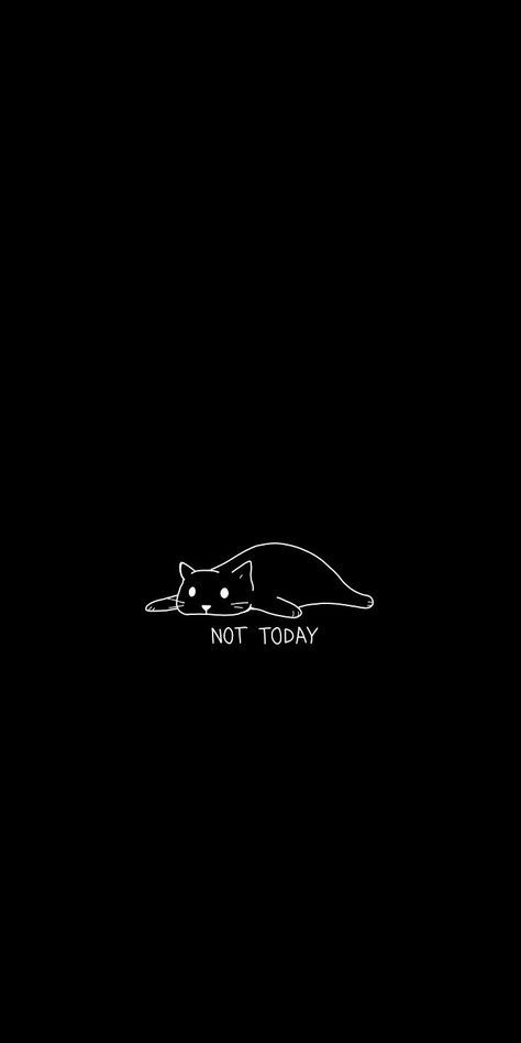 Black And White Aesthetic Cartoon, Cat Wallpaper Aesthetic Black, Cat Wallpaper Black And White, Art Sketches Wallpaper, Dark Simple Wallpaper, Black And White Simple Wallpaper, Black Cat Phone Wallpaper, Black Background White Drawing, Black And White Cat Wallpaper