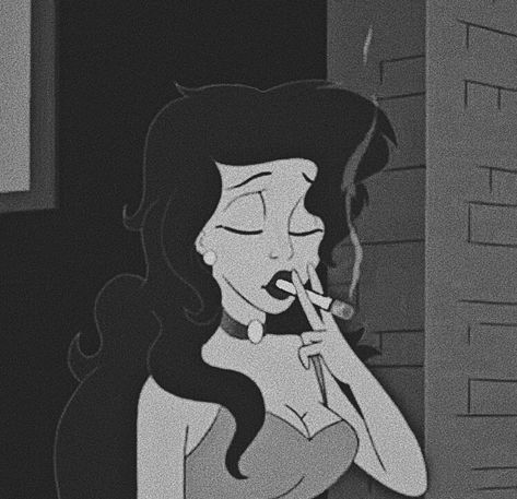 Black, Cartoon Aesthetic