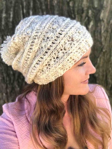 Slouchy beanie pattern