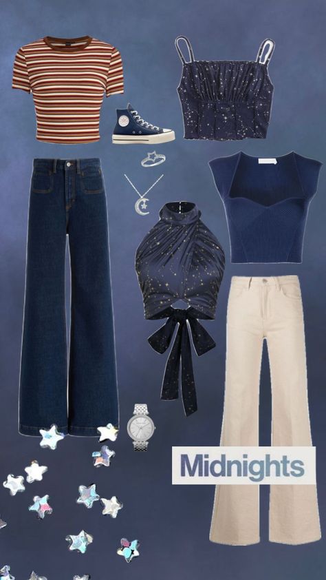 midnights Midnights Aesthetic Outfit, Midnight Taylor Swift Outfit, Midnights Inspired Outfit Taylor Swift, Midnights Taylor Swift Outfit Ideas, Midnights Outfit Taylor Swift, Taylor Swift Outfits Ideas, Midnights Outfit Ideas, Midnights Era Outfits, Taylor Swift Midnights Outfit Ideas
