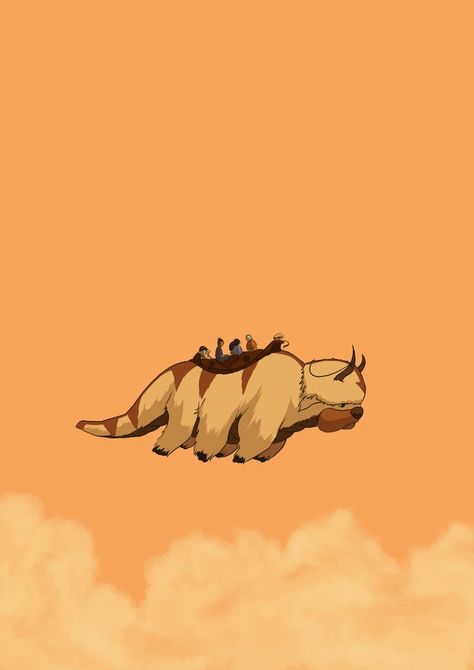 The Last Airbender Art, Sky Bison, Last Airbender Art, Appa Avatar, Art Avatar, Aang The Last Airbender, Avatar Tattoo, Avatar Legend Of Aang, Avatar Picture