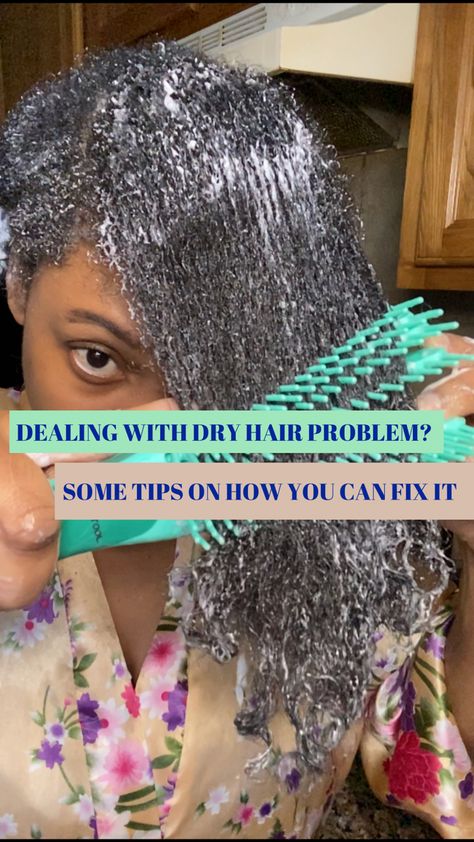 Dry Hair Ends, Coily Hair Care, Fast Hair Growth Oil, Dry Natural Hair, Afro Hair Care, Natural Hair Moisturizer, Dry Curly Hair, Hair Nutrition, Dry Brittle Hair