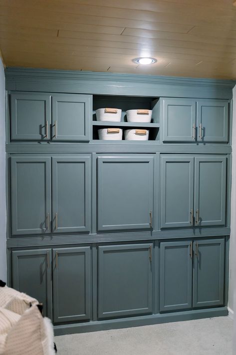 Wall Pantry Cabinets Storage, Kitchen Cabinet Closet, Wall Storage Cabinets Office, Cabinets For Pantry Food Storage, Enclosed Wall Storage Ideas, Deep Wall Cabinets, Pantry Using Wall Cabinets, Diy Full Wall Storage Cabinets, Pantry Out Of Wall Cabinets