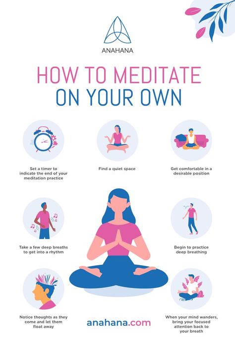 How to Meditate On Your Own! Health, Meditation, Inner Peace