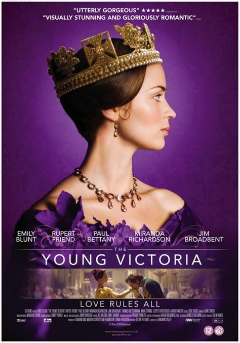 The Young Victoria (2009) Fierce! Victoria Movie, Miranda Richardson, Theater Posters, The Young Victoria, Little Dorrit, Rupert Friend, Paul Bettany, Historical Movies, Movies By Genre