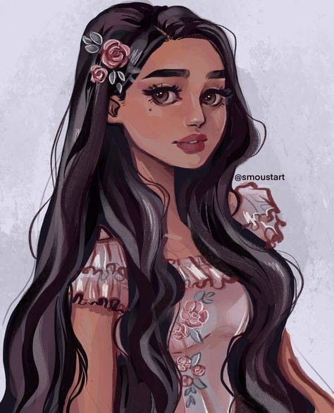 Sarah Moustafa Art, Isabela Madrigal, Disney Character Art, Familia Madrigal, Mexican Culture Art, Classic Disney Movies, Disney Princess Fashion, Color Pallet, Princess Art