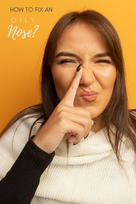 An oily nose is a frequent complaint, especially among teenagers. It can be due to several factors like Hormonal and Genetic. ANd though we cannot do too much about genetics, specific remedies can combat an oily nose. Read and Learn! #oilynosenomore #complaintsaboutoilynose #tricksthatwillhelpyoueliminateoilynose Beauty Hacks, Oily Nose Remedy, Oily Nose, T Zone, Favorite Makeup, The Nose, Genetic, Fix It, Too Much