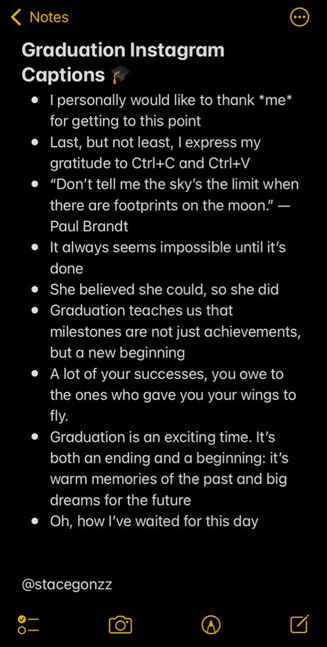 Instagram captions Graduated Instagram Story, Convo Captions, Sps Captions Instagram, Graduations Instagram Captions, Grad Captions Instagram 2024, First Day College Captions, Ig Captions Graduation, Senior Quotes About Sleeping, Seniors Captions