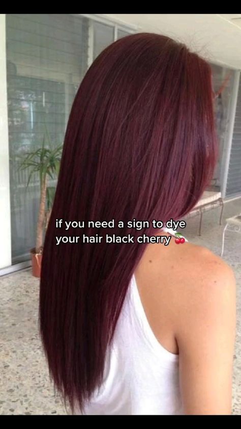 Pelo Color Borgoña, Pelo Color Vino, Mahogany Hair, Hair Color Mahogany, Brunette Ombre, Cherry Hair, Wine Hair, Red Hair Inspo, Fesyen Rambut