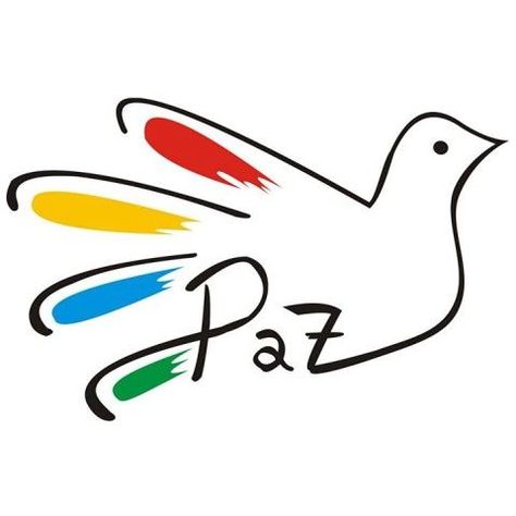 "El respeto al derecho ajeno es la paz"  -Benito Juárez Peace Crafts, Notebook Labels, Peace Pole, Peace Bird, Peace Poster, Bible Verse Coloring, Good Night Gif, Crafts For Seniors, Religious Education