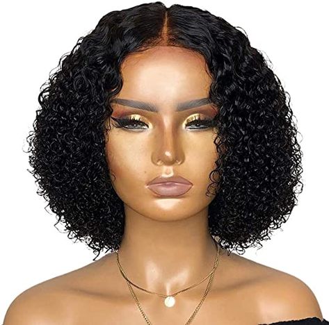 Curly Color, Black Curly Wig, Stylish Short Hair, Curly Bob Wigs, Short Curly Wigs, Nice Hair, Curly Hair Wig, Short Hair Wigs, Curly Lace Front Wigs