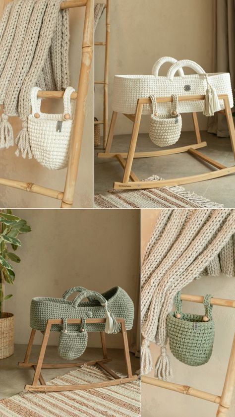 Baby Basinets, Table Baskets, Hanging Bassinet, Crochet Crib, Moses Basket Bassinet, Moses Baskets, Moses Basket Stand, Fancy Bedroom, New Mom Gifts