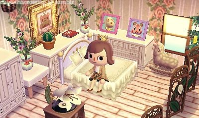 This room is so beautiful, it almost doesn't look real. Kawaii, Acnl Interior, Cozy Games, Tom Nook, Animal Crossing 3ds, Animal Crossing New Leaf, Ac New Leaf, Happy Home Designer, City Folk