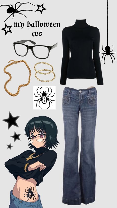 Cool Anime Halloween Costumes, Shizuki Cosplay Hxh, Shizuku Hunter X Hunter Full Outfit, Easy Diy Anime Costume, Last Minute Anime Costumes, Shizuku Halloween Costume, Canary Cosplay Hxh, Cosplay Women Outfits, Subtle Anime Cosplay