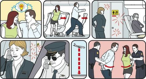 “Aerial Petting Ends in Wetting.” Bulgarian, Mile High Club, Roger Rabbit, Instructional Design, Information Graphics, Mile High, Air Travel, Bulgaria, Family Guy