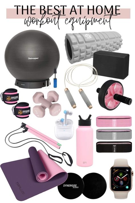 Working Out Equipment, Home Workout Organization, Beginner Workout Equipment, At Home Workout Station, Under Desk Workout Equipment, Workout Gear Organization, Home Gym Corner Spaces, At Home Workout Set Up, At Home Gym Must Haves