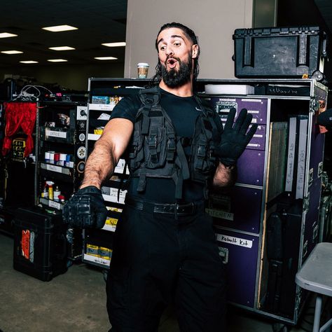 Seth Rollins Shield, Wwe Gifs, Aj Styles Wwe, Wwe Seth Rollins, Wwe Dean Ambrose, Black Suit Wedding, Seth Freakin Rollins, Wwe Roman Reigns, Wrestling Superstars