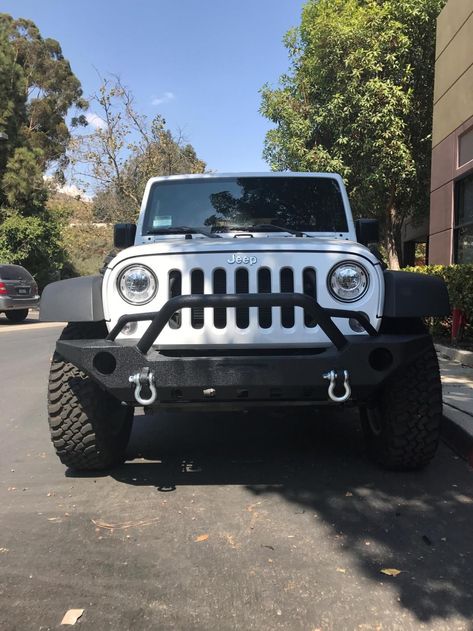 Barricade Adventure HD Front Bumper (07-18 Jeep Wrangler JK) Jeep Front Bumper, Jeep Bumpers Wrangler, Jeep Wrangler Front Bumper, Jeep Wrangler Bumpers, Jeep Front Bumpers, White Jeep Wrangler, White Wrangler, Black Jeep Wrangler, Jeep Things