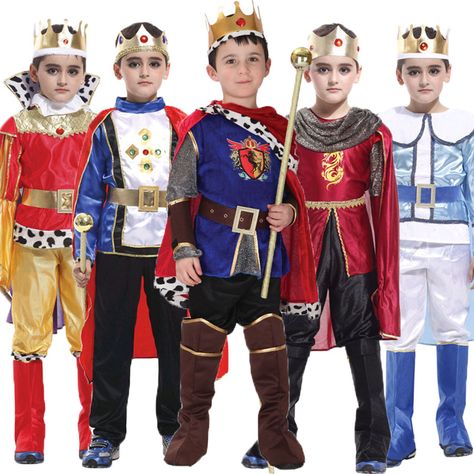 >> Click to Buy << Halloween Purim Carnival The King Prince Costume for Boy Boys Kids Children Fantasia Infantil Cosplay Clothing Set #Affiliate Prince Costume For Kids, Carnival Costume Ideas, Prince Costume For Boy, Best Kids Costumes, Toddler Girl Halloween, Prince Costume, King Costume, Classic Halloween Costumes, Kids Carnival