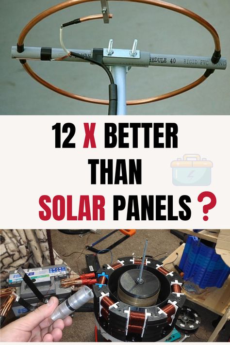 ⚡️ The Solar Panel Game-Changer, 12X Stronger! Take a Quick Survey and Watch the Video on Our Website! Cabluri Electrice, Diy Renewable Energy, Diy Solar Power System, Alternative Energie, Off Grid Survival, Free Energy Projects, Solar Energy Projects, Free Power, Survival Skills Life Hacks