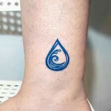 You are not a drop in the ocean. You are an entire ocean in one drop. Water Drop Tattoo, Drop Tattoo, Water Tattoo, Ocean Tattoos, Tattoo People, Blue Tattoo, Raven Tattoo, Waves Tattoo, 문신 디자인