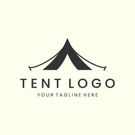 Logos, Tent Logo Design, Camp Logo Design, Legal Logo Design, Tent Icon, Pine Logo, Logo Camping, Scout Logo, Tent Logo