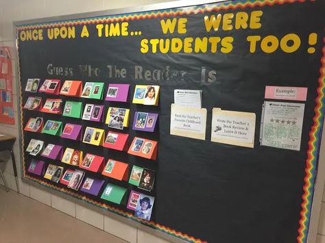 SNAPSHOT OF THE DAY: Teachers' Favorite Books | Framingham, MA Patch Back To School Library Bulletin Boards, Book Recommendations Bulletin Board, Staff Bulletin Boards, Book Bulletin Board, School Library Bulletin Boards, Teacher Picture, Curriculum Night, Book Tasting, Library Bulletin Board