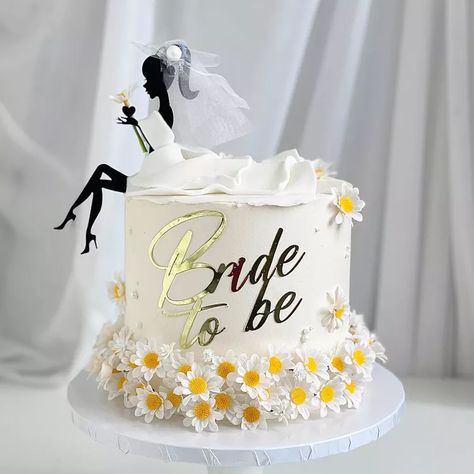 Best Bridal Shower Cake Topper Ideas Bridal Shower Cake Ideas, Cake Topper Ideas, Bridal Shower Checklist, Bride Cake Topper, Bachelorette Party Cake, Wedding Shower Cakes, Bridal Shower Cake Topper, Barbie Bridal, Brides Cake