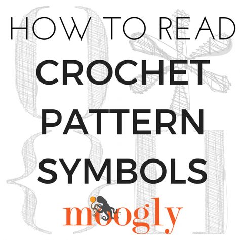 Crochet Pattern Meaning, Crochet Pattern Symbols, Read Crochet Pattern, Crochet Chart Symbols, Pattern Symbols, Crochet Stitches Symbols, Crochet Letters, Pattern Meaning, Crochet Symbols