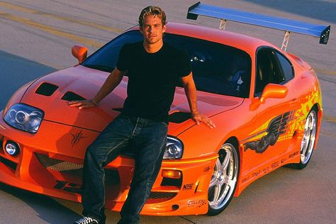 Paul Walker's Toyota Supra from The Fast and the Furious is up for sale -GQ Paul Walker Car, Paul Walker Wallpaper, Vw R32, Fast And Furious Cast, Paul Walker Tribute, 00s Mode, Mobil Bmw, Fast And Furious Actors, Mode Rihanna