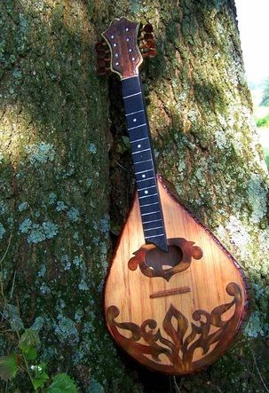 Mandolin, Medieval Musical Instruments, Mandolin Aesthetic, Instruments Art, Fraggle Rock, Folk Instruments, Music Items, D D Characters, String Instruments