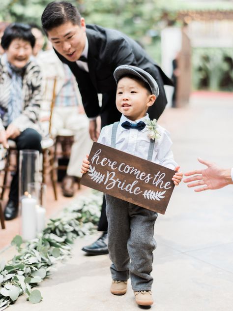 Aisle Inspiration, Paper Boy Hat, Entertainment Photography, Rustic Ring Bearer, Wedding Kids Outfit, Franciscan Gardens, Ring Bearer Flower Girl, Flower Kids, Wedding Kids