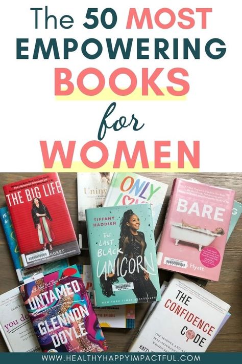 50 Best Inspirational Books for Women (To Empower You in 2022) Humour, Good Books For Women In Their 20s, Books For Women Entrepreneurs, Books For Successful Women, Best Books For Women In 30s, Empowering Books For Women, Books To Read In Your 30s Woman, Good Reads For Women, Books For Women In Their 20s