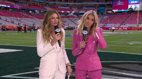 Charissa Thompson and Erin Andrews (2/12/2023) — Newswomen Charissa Thompson, Erin Andrews, Pretty Faces, Fit Ideas, Pretty Face