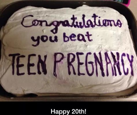 Happy 20th birthday Pregnant Cake, Ugly Cakes, Funny Happy Birthday Pictures, 20 Birthday Cake, Birthday Present For Boyfriend, Happy 20th Birthday, Birthday Wishes For Boyfriend, Teen Pregnancy, Funny Birthday Cakes