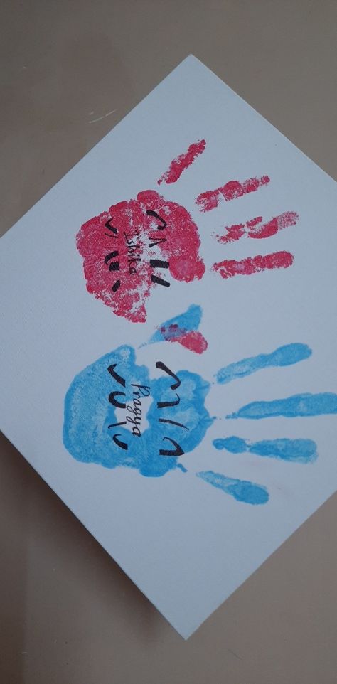 Tela, Cute Paintings Best Friends, Best Friend Pictures Painting, Handprint Best Friend Canvas, Bestie Paintings Ideas, Cute Canvas Paintings Easy For Best Friend, Best Friends Painting Ideas On Canvas, Paintings For Friendship, Bff Canvas Ideas