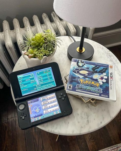 retro • Instagram Cool Nerd Aesthetic, 3ds Aesthetic, Nintendo Handheld, Pokémon Games, Gamer Aesthetic, Retro Instagram, Water Type Pokemon, Pokemon Adventures Manga, Retro Appliances